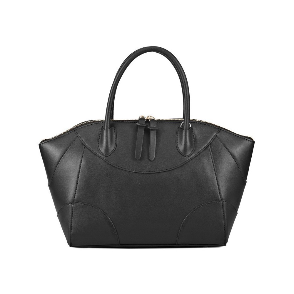 Guyot Genuine Leather Tote Bag Black 75297