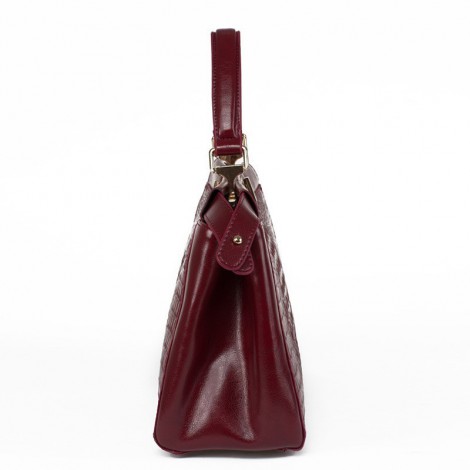 Tania Genuine Leather Tote Bag Wine 75177