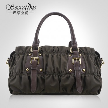 Genuine Leather Tote Bag Coffee 75626