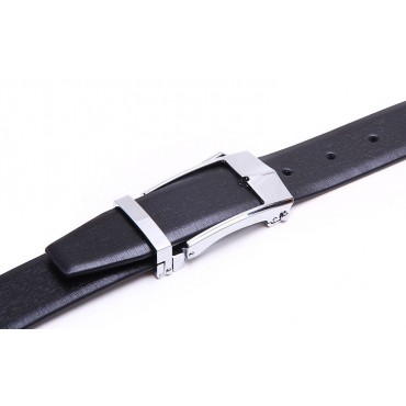 Genuine Cowhide Leather Belt Black 86303