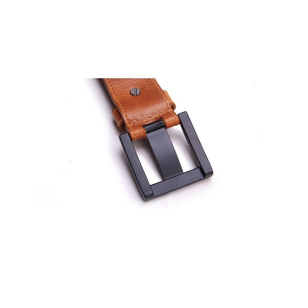 Genuine Cowhide Leather Belt Brown 86314