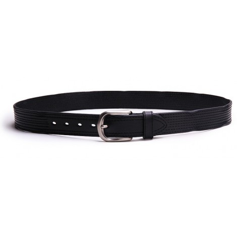 Genuine Cowhide Leather Belt Black 86315