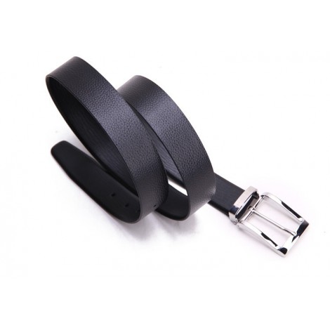 Genuine Cowhide Leather Belt Black 86317