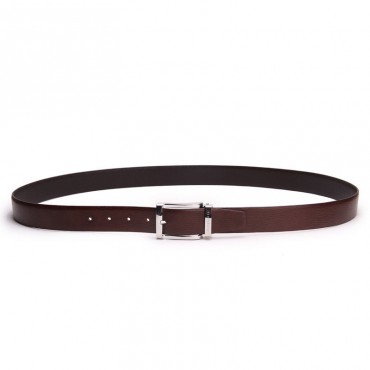 Genuine Cowhide Leather Belt Brown 86317