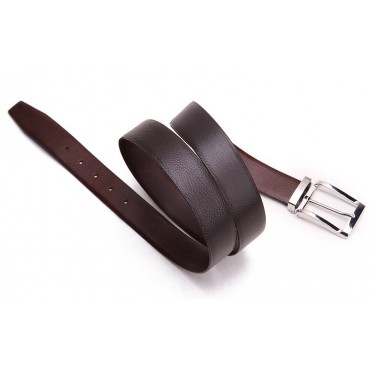 Genuine Cowhide Leather Belt Brown 86317