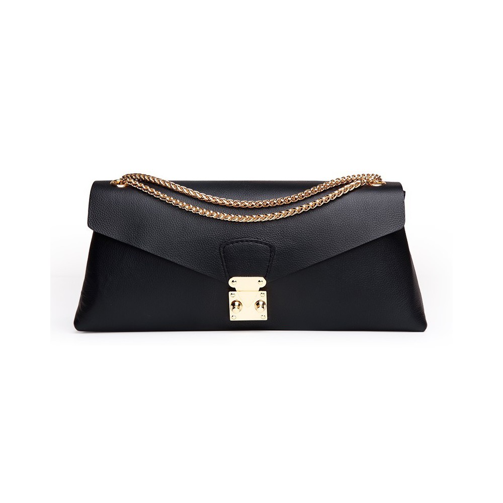 Rosaire « Margherita » Sac à Main Porté Epaule en Vrai Cuir de Vache Couleur Noir 76103 Rosaire « Margherita » Sac à Main Porté Epaule en Vrai Cuir de Vache Couleur Noir 76103
