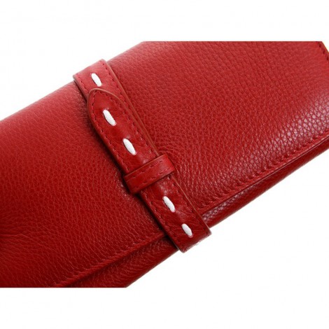 Rosaire « Geralda » Women's Wallet Genuine Cow Leather Red 15983