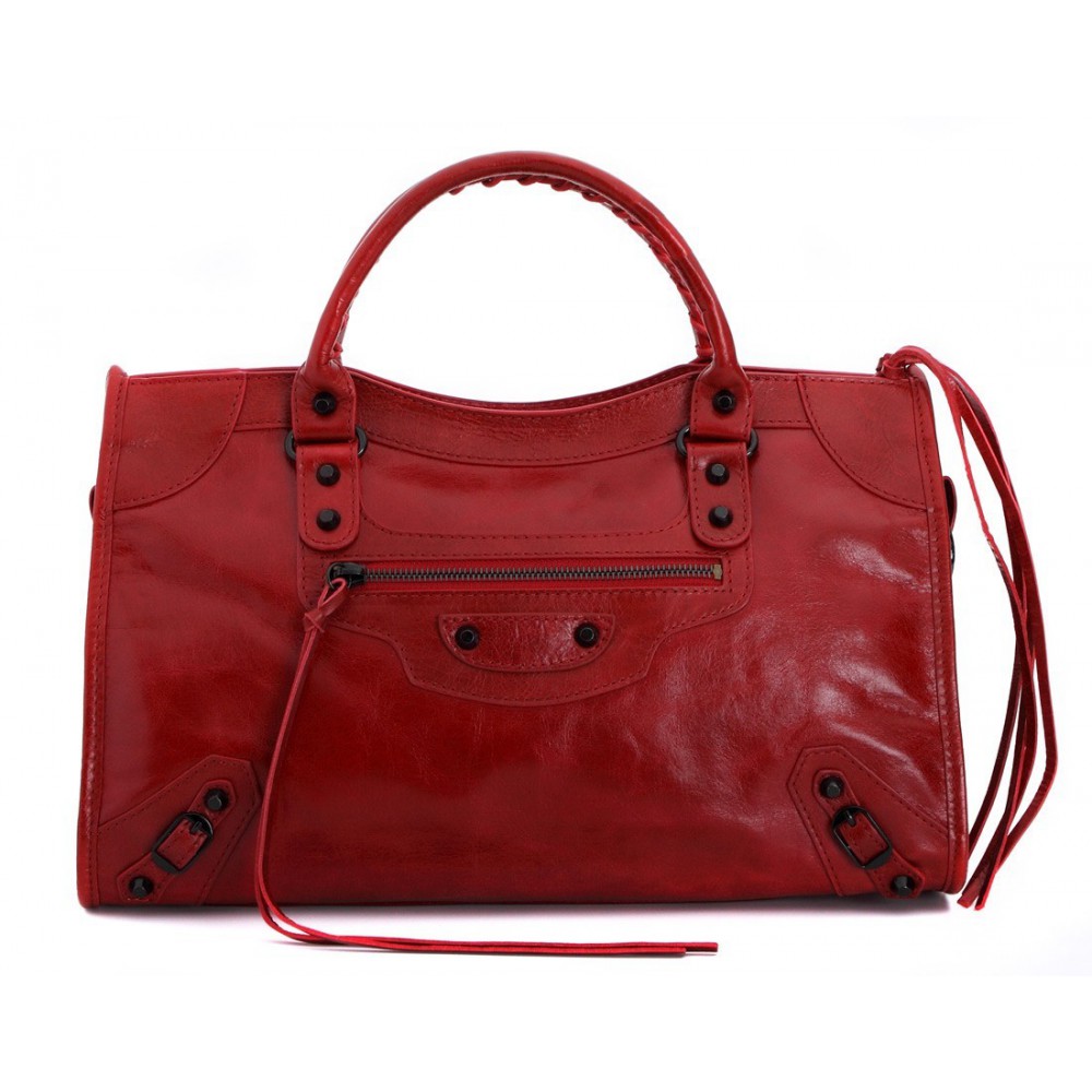 Harbour 2nd Viktoria Crossover Ledertasche Anker Rot