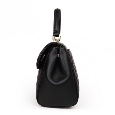 Rosaire Genuine Leather Bag Black 76117