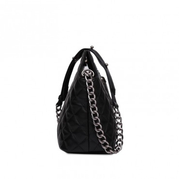 Rosaire Genuine Leather Bag Black 76118