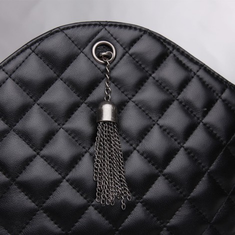 Rosaire Genuine Leather Bag Black 76118