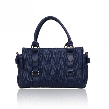 Rosaire Genuine Leather Bag Blue 76134