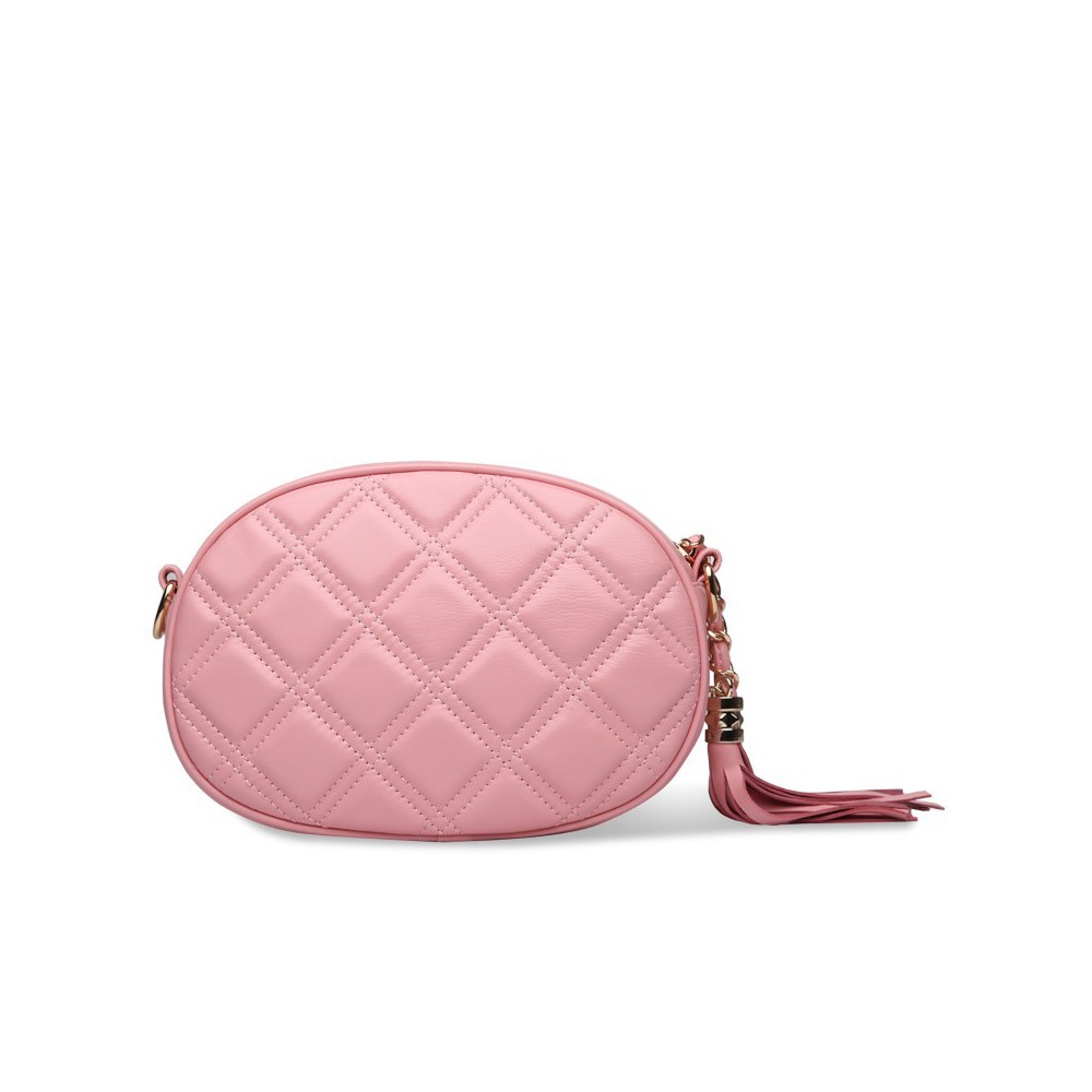 Rosaire Genuine Leather Bag Pink 76141