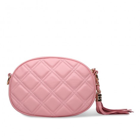 Rosaire Genuine Leather Bag Pink 76141