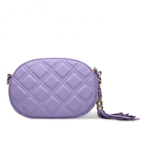 Rosaire Genuine Leather Bag Purple 76141