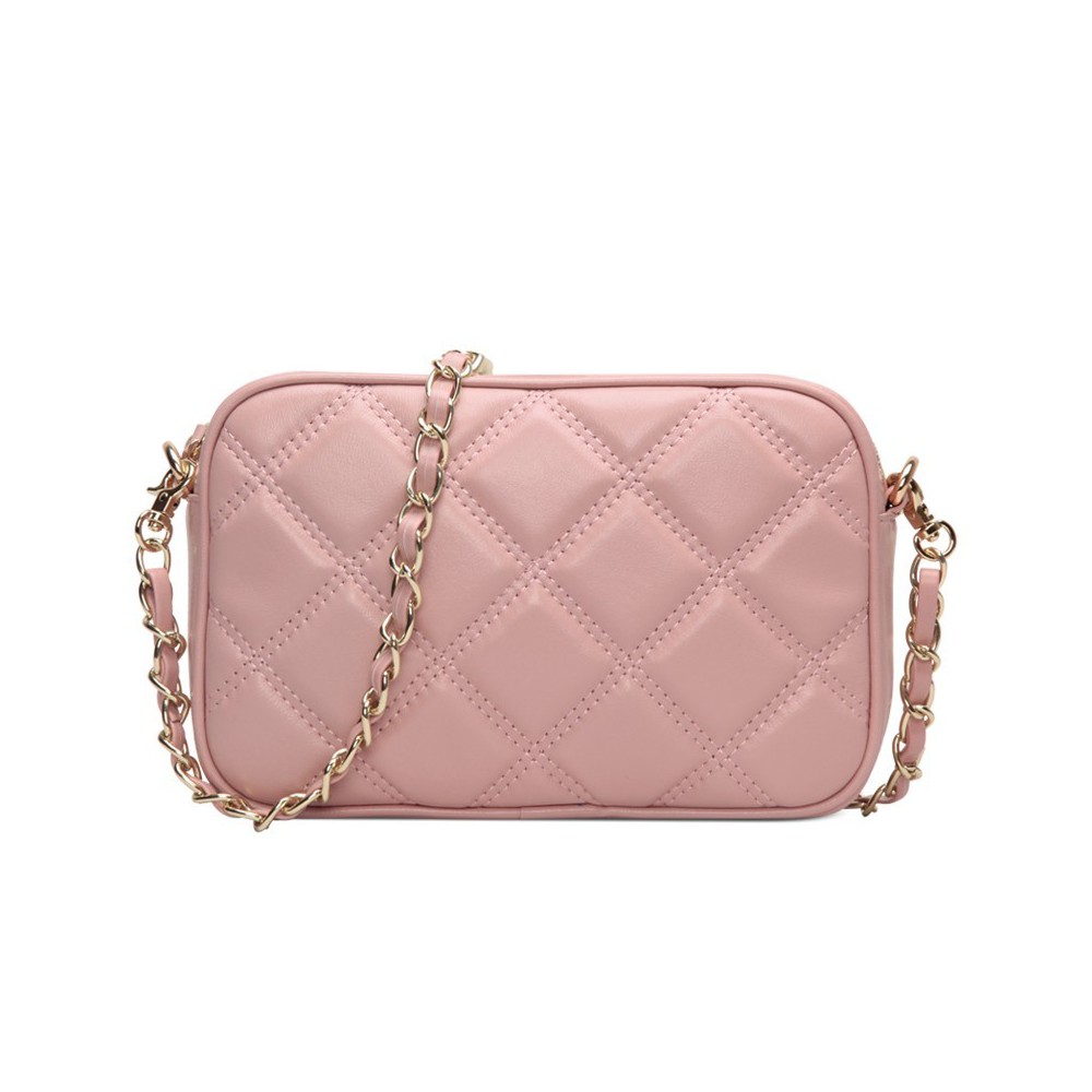 Rosaire Genuine Leather Bag Pink 76144