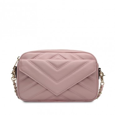 Rosaire Genuine Leather Bag Pink 76145