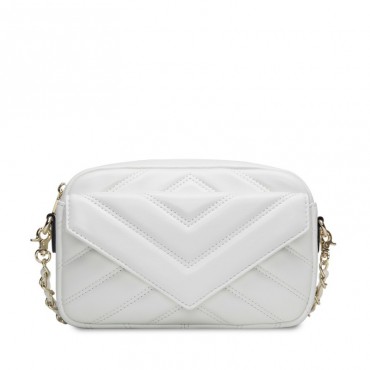 Rosaire Genuine Leather Bag White 76145