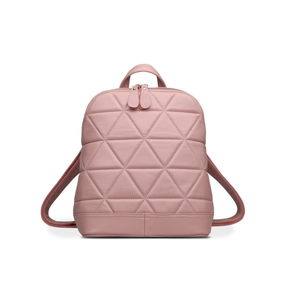 Rosaire Genuine Leather Bag Pink 76146