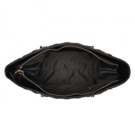 Rosaire Genuine Leather Bag Black 76154