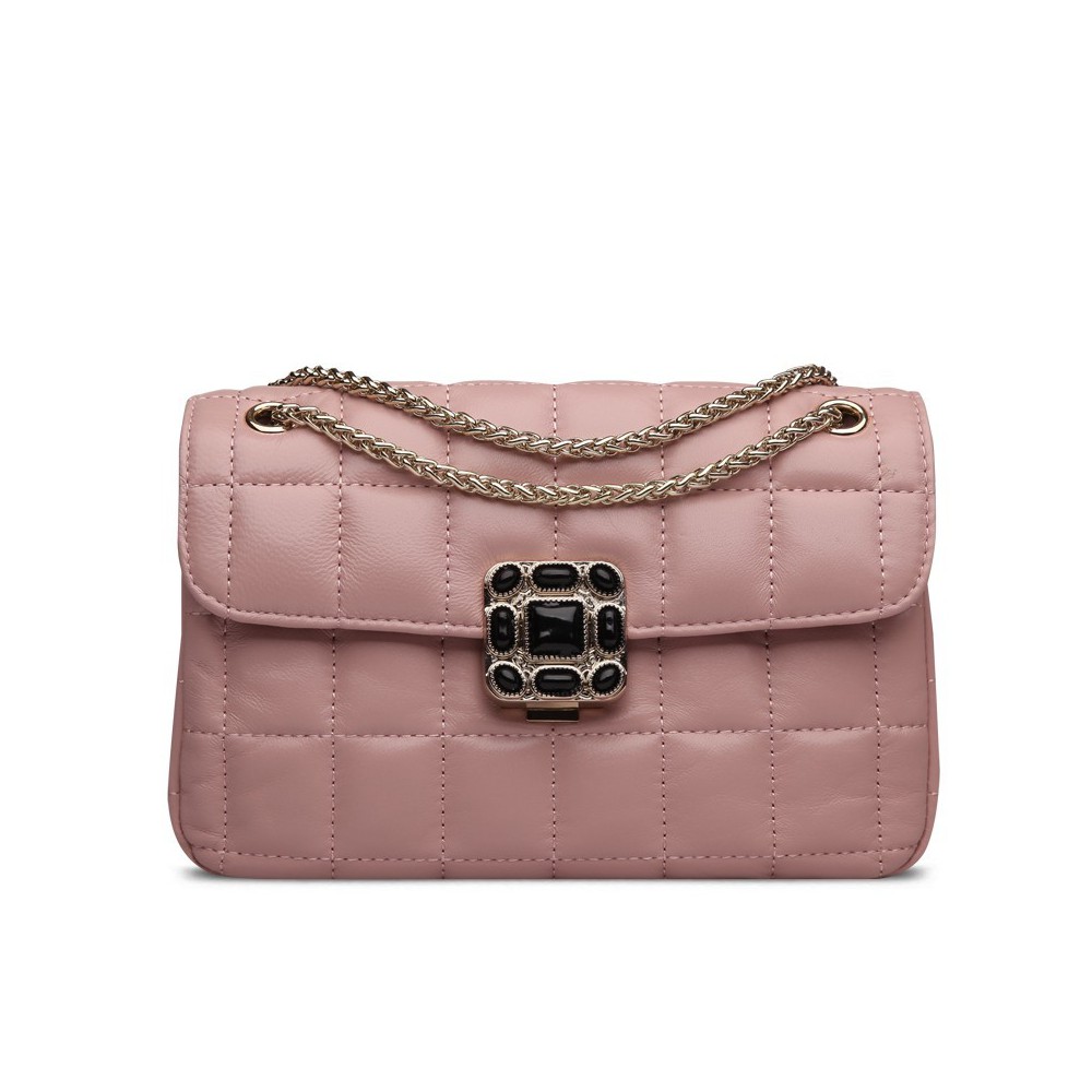 Rosaire Genuine Leather Bag Pink 76180