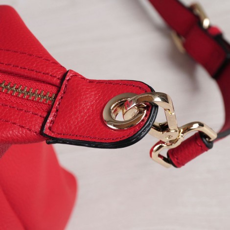 Rosaire Genuine Leather Handbag red 76185