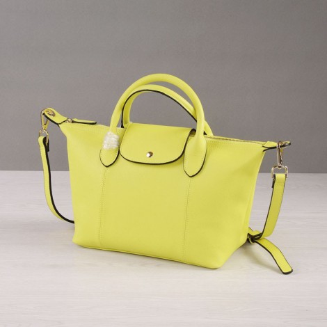 Rosaire Genuine Leather Handbag yellow 76185