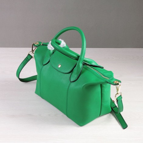 Rosaire Genuine Leather Handbag green 76185
