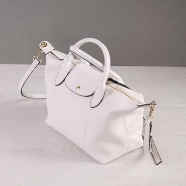Rosaire Genuine Leather Handbag white 76185