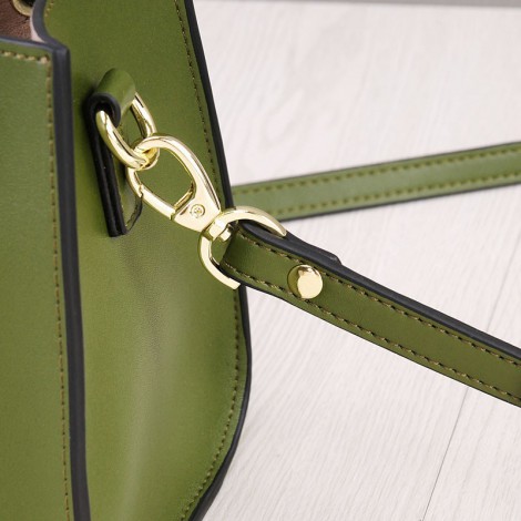 Rosaire Genuine Leather Handbag green 76186