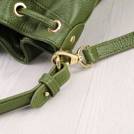 Rosaire Genuine Leather Handbag green  76187