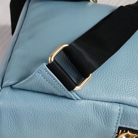 Rosaire Genuine Leather Handbag Blue 76203