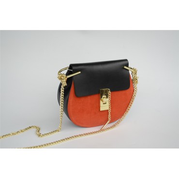  Eldora Genuine Leather Shoulder Bag Red 76228
