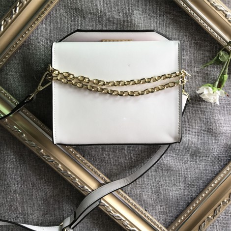 Eldora Genuine Leather Crossbody Bag White 76230