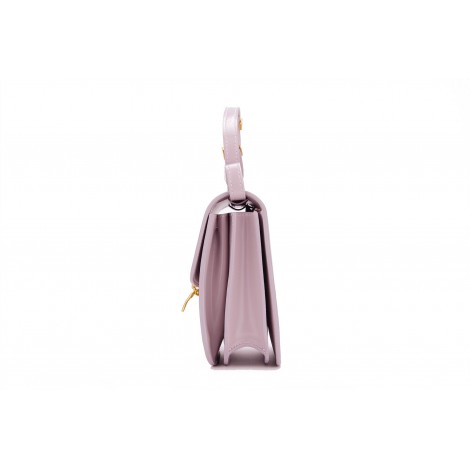 Eldora Genuine Leather Shoulder Bag Pink 76349