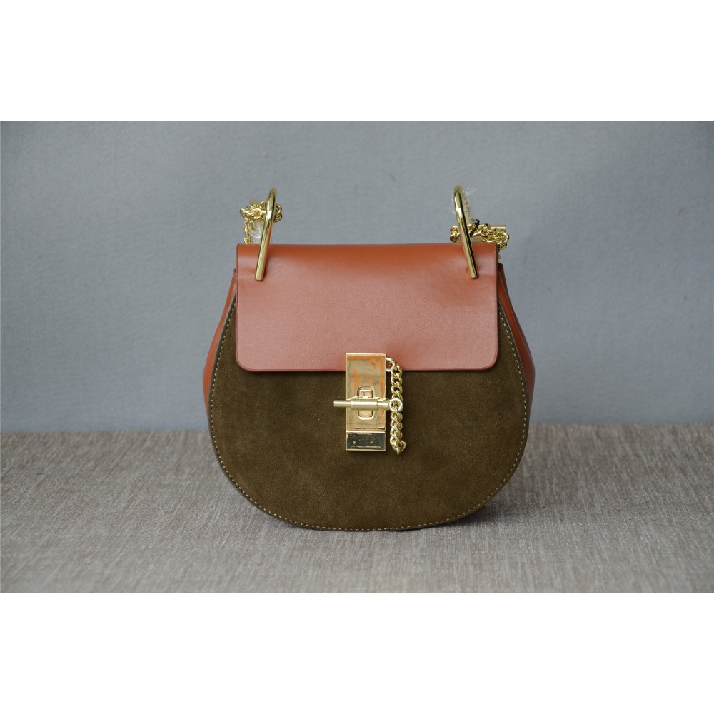 Sac à main porté épaule en cuir Marron 76228 Sac à main porté épaule en cuir Marron 76228