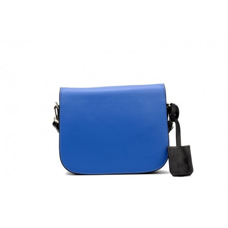 Eldora Genuine Leather Shoulder Bag Blue Green 76356