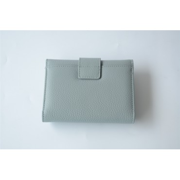 Eldora Genuine Cowhide Leather Wallet Blue 76357