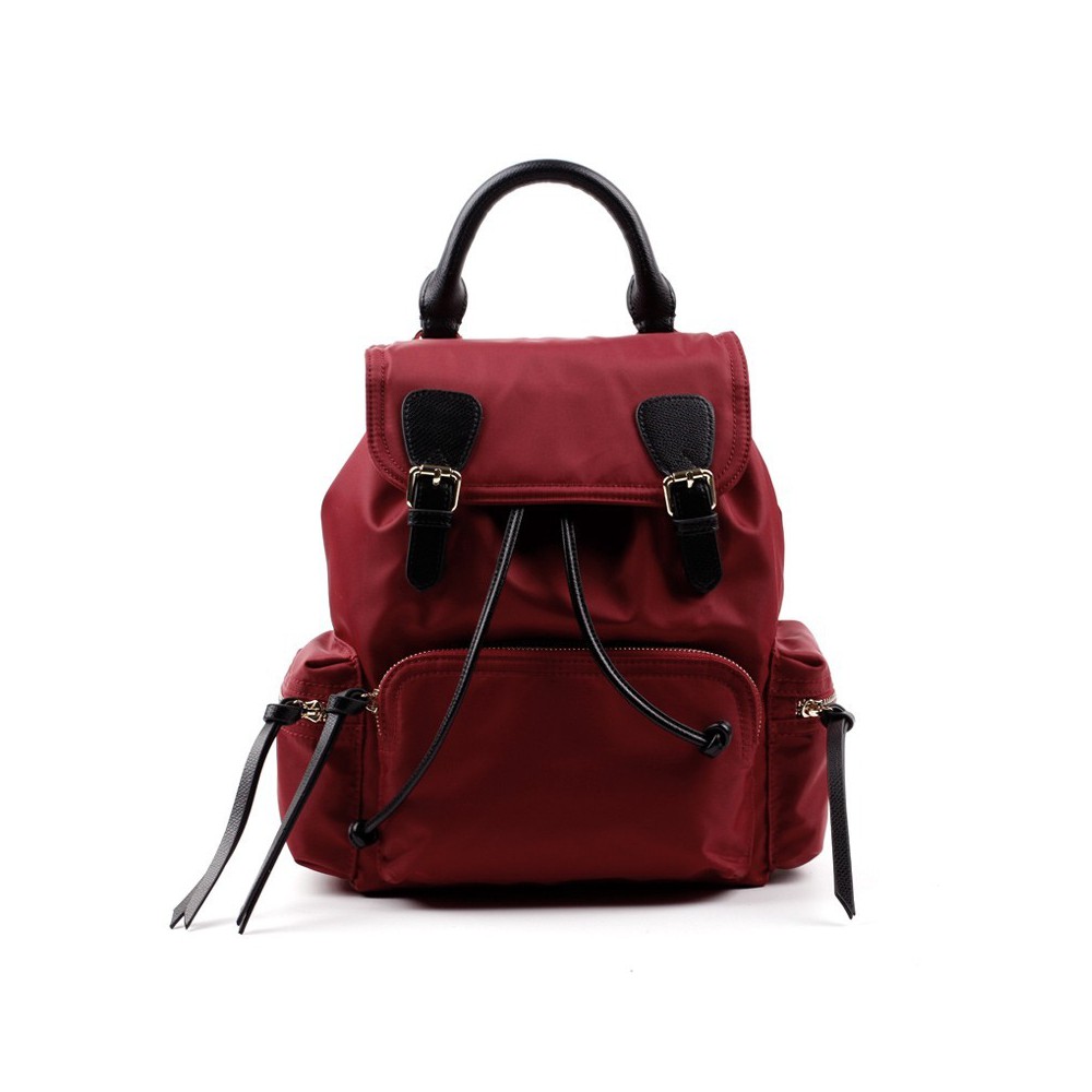 Eldora Genuine Leather Backpack Bag Dark Red 76366