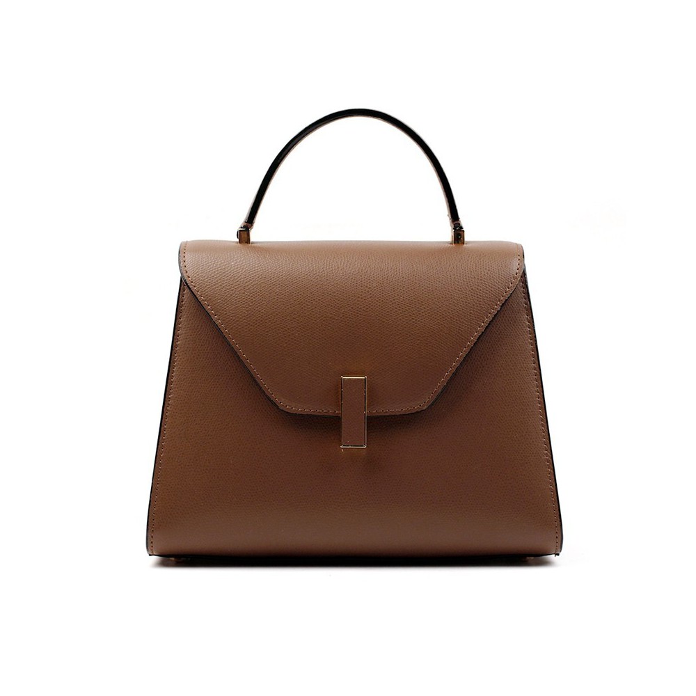 Sac à main poignée en cuir Marron 76375 Sac à main poignée en cuir Marron 76375