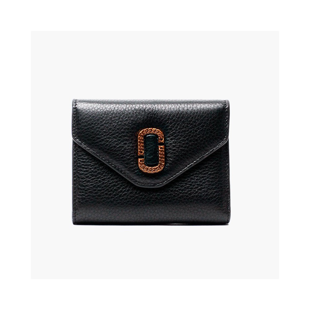 Eldora Genuine Cowhide Leather Wallet Black 76389