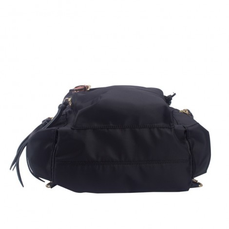 Eldora Genuine Leather Backpack Bag Black 76414