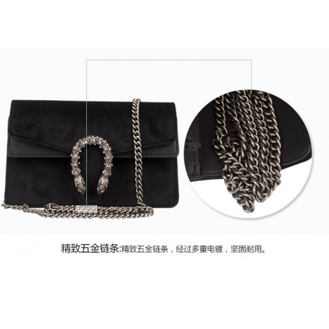 Eldora Genuine Leather Shoulder Bag Black 76421
