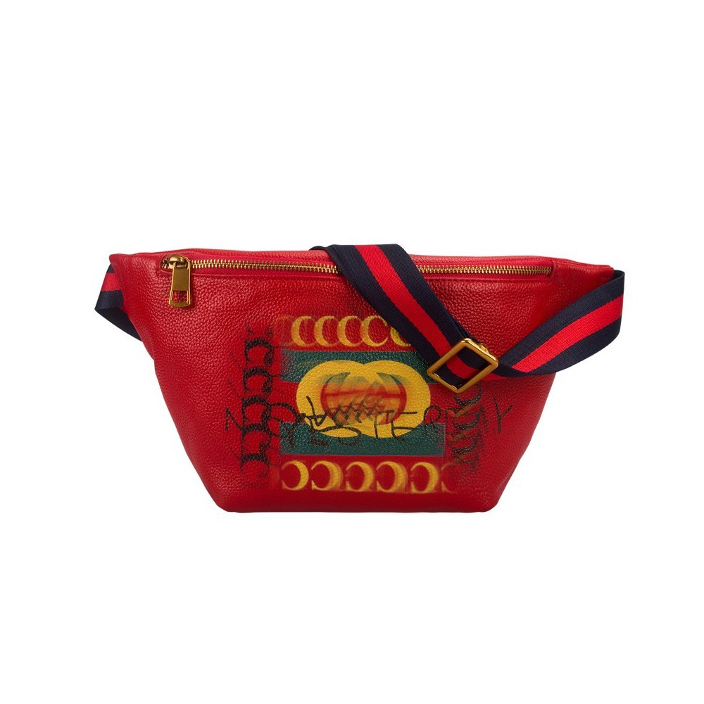 Eldora Genuine Leather Crossbody Bag Red 76429