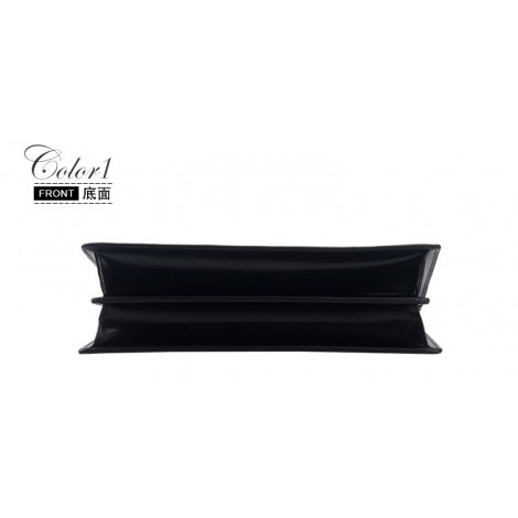 Eldora Genuine Leather Top Handle Bag Black 76431