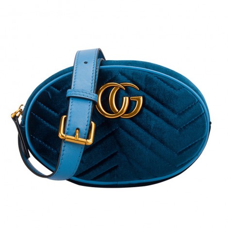 Eldora Genuine Leather Shoulder Bag Blue 76437