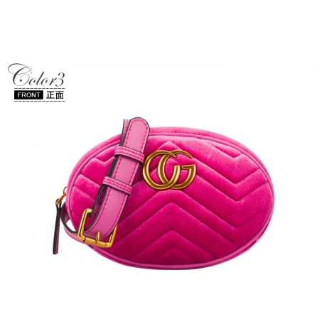 Eldora Genuine Leather Shoulder Bag Pink 76437