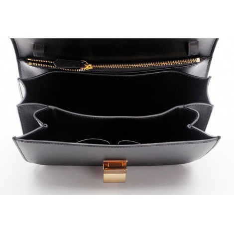 Rosaire « Lorie » Flap Bag Cow Leather Black 77103
