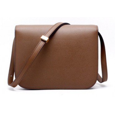 Rosaire « Lorie » Flap Bag Cow Leather Caramel 77103