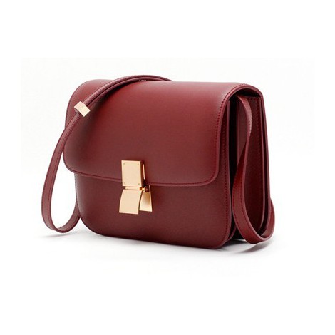 Rosaire « Lorie » Flap Bag Cow Leather Red 77103